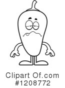 Chili Pepper Clipart #1208772 by Cory Thoman