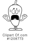 Chili Pepper Clipart #1208773 by Cory Thoman