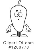 Chili Pepper Clipart #1208778 by Cory Thoman
