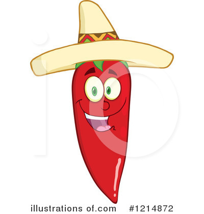 Royalty-Free (RF) Chili Pepper Clipart Illustration by Hit Toon - Stock Sample #1214872