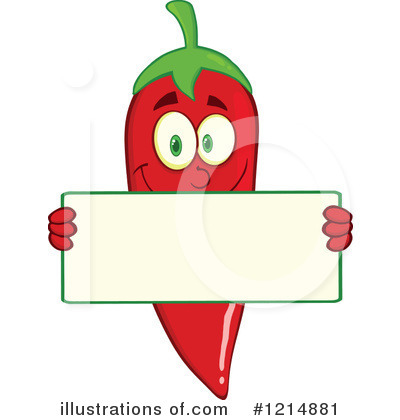 Royalty-Free (RF) Chili Pepper Clipart Illustration by Hit Toon - Stock Sample #1214881