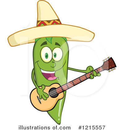 Royalty-Free (RF) Chili Pepper Clipart Illustration by Hit Toon - Stock Sample #1215557