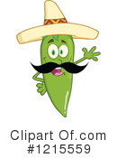 Chili Pepper Clipart #1215559 by Hit Toon