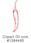 Chili Pepper Clipart #1384495 by Vector Tradition SM