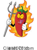 Chili Pepper Clipart #1807018 by Hit Toon