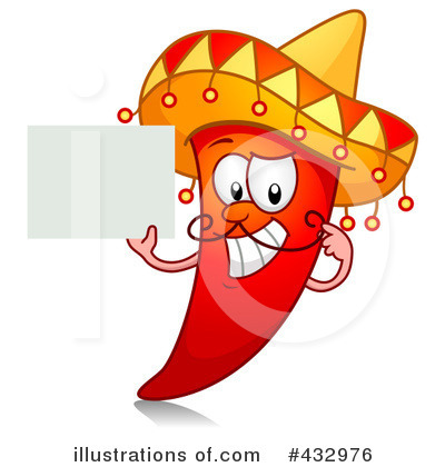 Royalty-Free (RF) Chili Pepper Clipart Illustration by BNP Design Studio - Stock Sample #432976