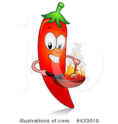 Royalty-Free (RF) Chili Pepper Clipart Illustration by BNP Design Studio - Stock Sample #433010