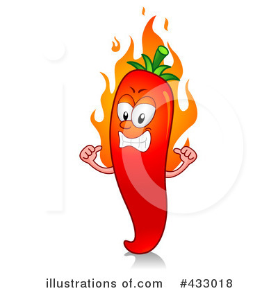 Royalty-Free (RF) Chili Pepper Clipart Illustration by BNP Design Studio - Stock Sample #433018
