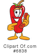 Chili Pepper Clipart #6838 by Mascot Junction