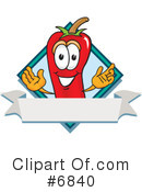 Chili Pepper Clipart #6840 by Mascot Junction