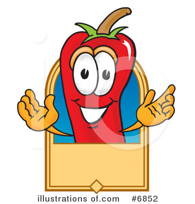 Chili Pepper Clipart #6852 by Toons4Biz