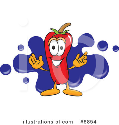 Chili Pepper Clipart #6854 by Toons4Biz