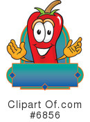 Chili Pepper Clipart #6856 by Mascot Junction