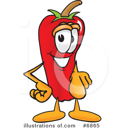 Chili Pepper Clipart #6865 by Toons4Biz
