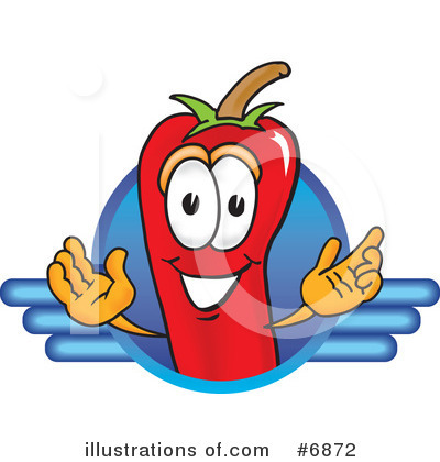 Chili Pepper Clipart #6872 by Toons4Biz