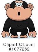 Chimpanzee Clipart #1077262 by Cory Thoman
