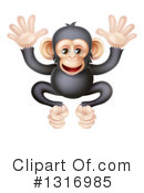 Chimpanzee Clipart #1316985 by AtStockIllustration