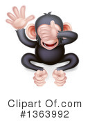 Chimpanzee Clipart #1363992 by AtStockIllustration