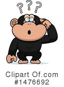Chimpanzee Clipart #1476692 by Cory Thoman