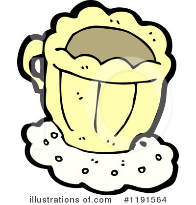 Royalty-Free (RF) China Cup Clipart Illustration by lineartestpilot - Stock Sample #1191564