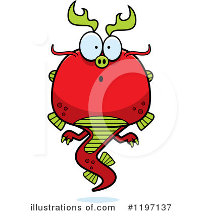 Chinese Dragon Clipart #1197137 by Cory Thoman