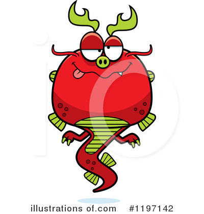 Chinese Dragon Clipart #1197142 by Cory Thoman