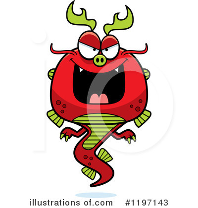 Chinese Dragon Clipart #1197143 by Cory Thoman