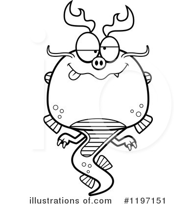 Chinese Dragon Clipart #1197151 by Cory Thoman
