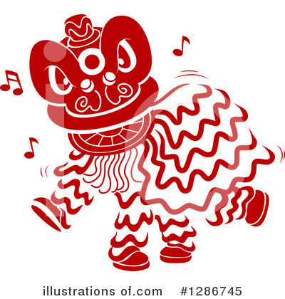 Royalty-Free (RF) Chinese Dragon Clipart Illustration by BNP Design Studio - Stock Sample #1286745