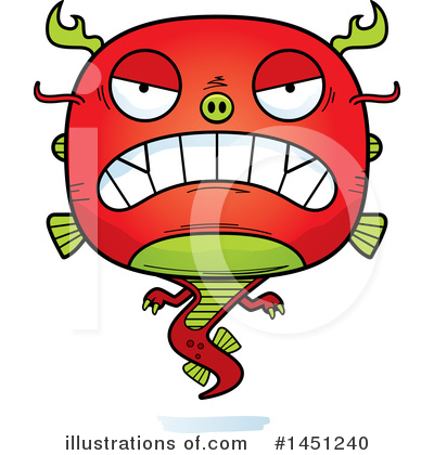 Chinese Dragon Clipart #1451240 by Cory Thoman