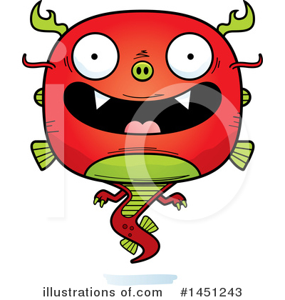 Chinese Dragon Clipart #1451243 by Cory Thoman