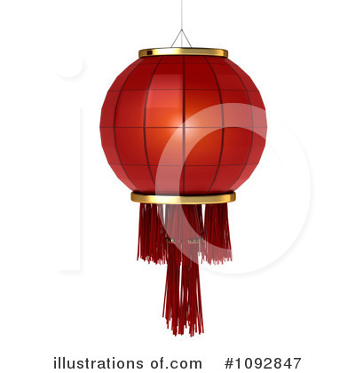 Chinese Lantern Clipart #1092847 by BNP Design Studio
