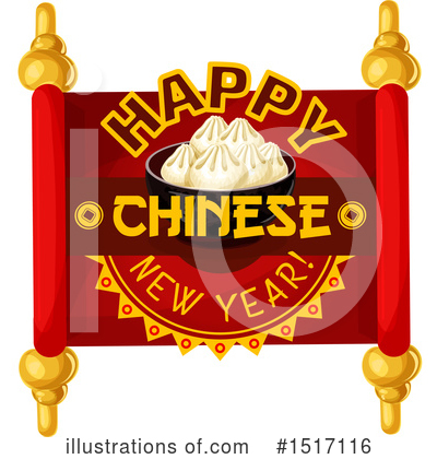 Royalty-Free (RF) Chinese New Year Clipart Illustration by Vector Tradition SM - Stock Sample #1517116