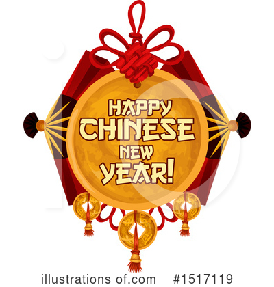 Royalty-Free (RF) Chinese New Year Clipart Illustration by Vector Tradition SM - Stock Sample #1517119