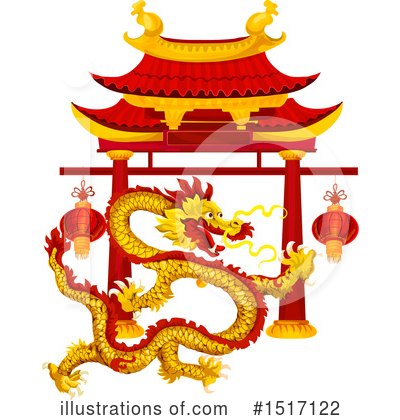 Royalty-Free (RF) Chinese New Year Clipart Illustration by Vector Tradition SM - Stock Sample #1517122