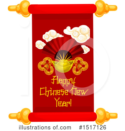 Royalty-Free (RF) Chinese New Year Clipart Illustration by Vector Tradition SM - Stock Sample #1517126