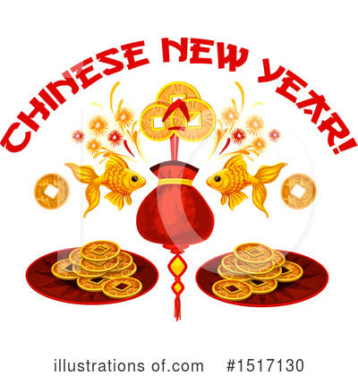 Royalty-Free (RF) Chinese New Year Clipart Illustration by Vector Tradition SM - Stock Sample #1517130