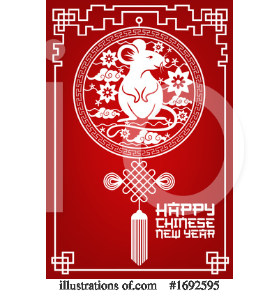Royalty-Free (RF) Chinese New Year Clipart Illustration by Vector Tradition SM - Stock Sample #1692595