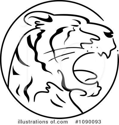 Tiger Clipart #1090093 by BNP Design Studio