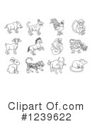 Chinese Zodiac Clipart #1239622 by AtStockIllustration
