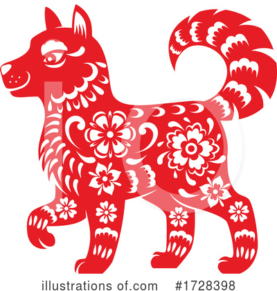 Wolf Clipart #1728398 by Vector Tradition SM