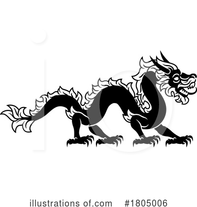 Royalty-Free (RF) Chinese Zodiac Clipart Illustration by AtStockIllustration - Stock Sample #1805006