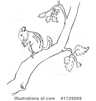 Royalty-Free (RF) Chipmunk Clipart Illustration by Picsburg - Stock Sample #1129269