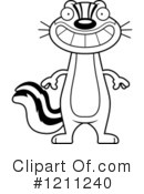 Chipmunk Clipart #1211240 by Cory Thoman