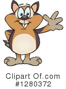 Chipmunk Clipart #1280372 by Dennis Holmes Designs