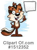 Chipmunk Clipart #1512352 by Cory Thoman
