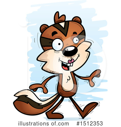 Royalty-Free (RF) Chipmunk Clipart Illustration by Cory Thoman - Stock Sample #1512353