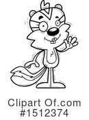 Chipmunk Clipart #1512374 by Cory Thoman