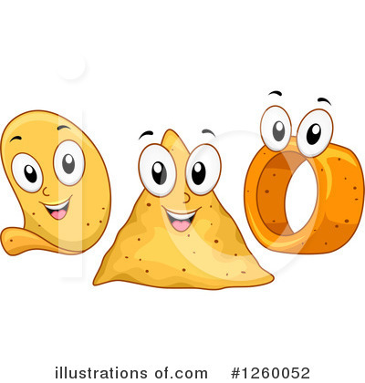 Royalty-Free (RF) Chips Clipart Illustration by BNP Design Studio - Stock Sample #1260052