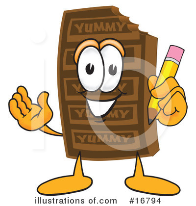 Chocolate Character Clipart #16794 by Toons4Biz